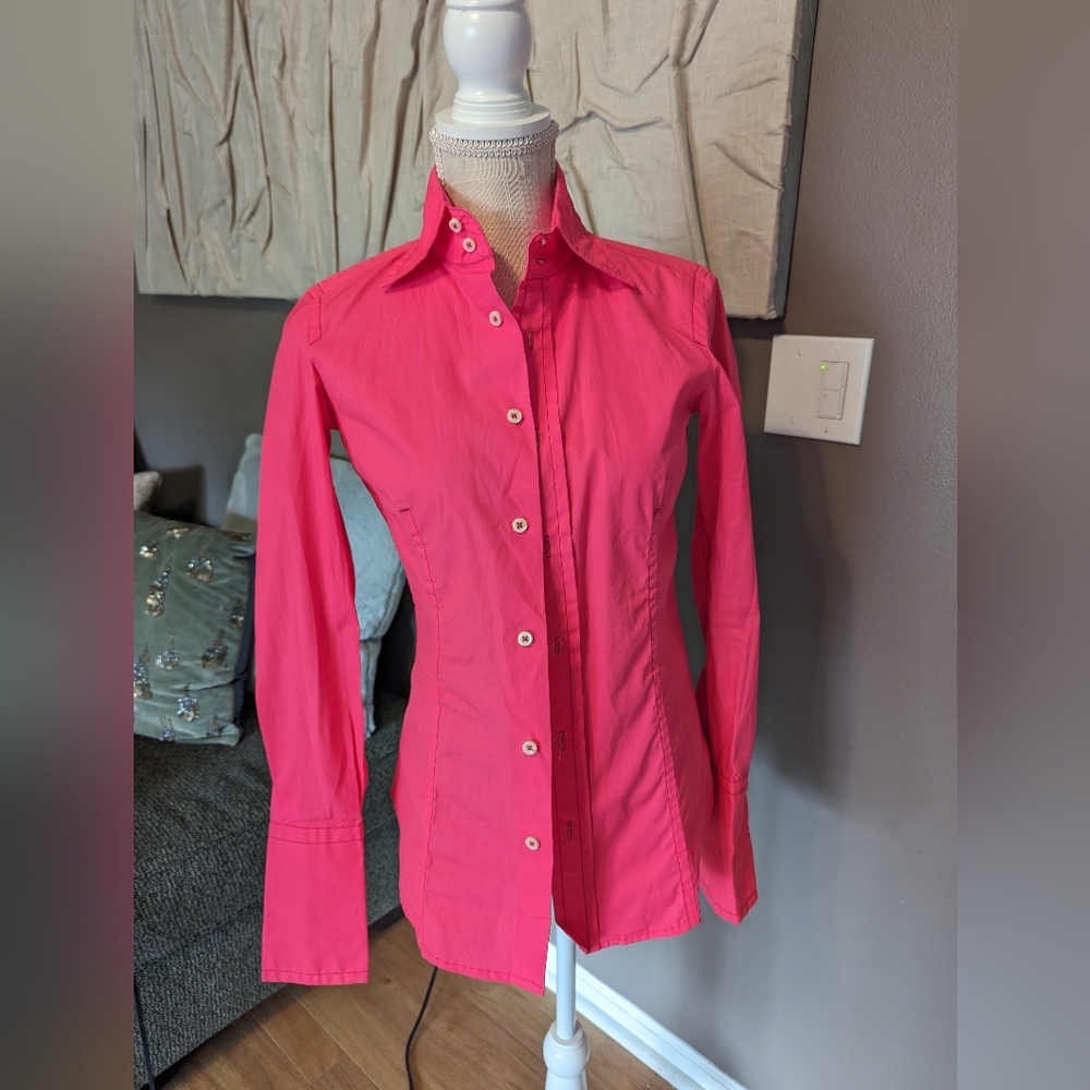Pink Dsquared Button Up - image 1